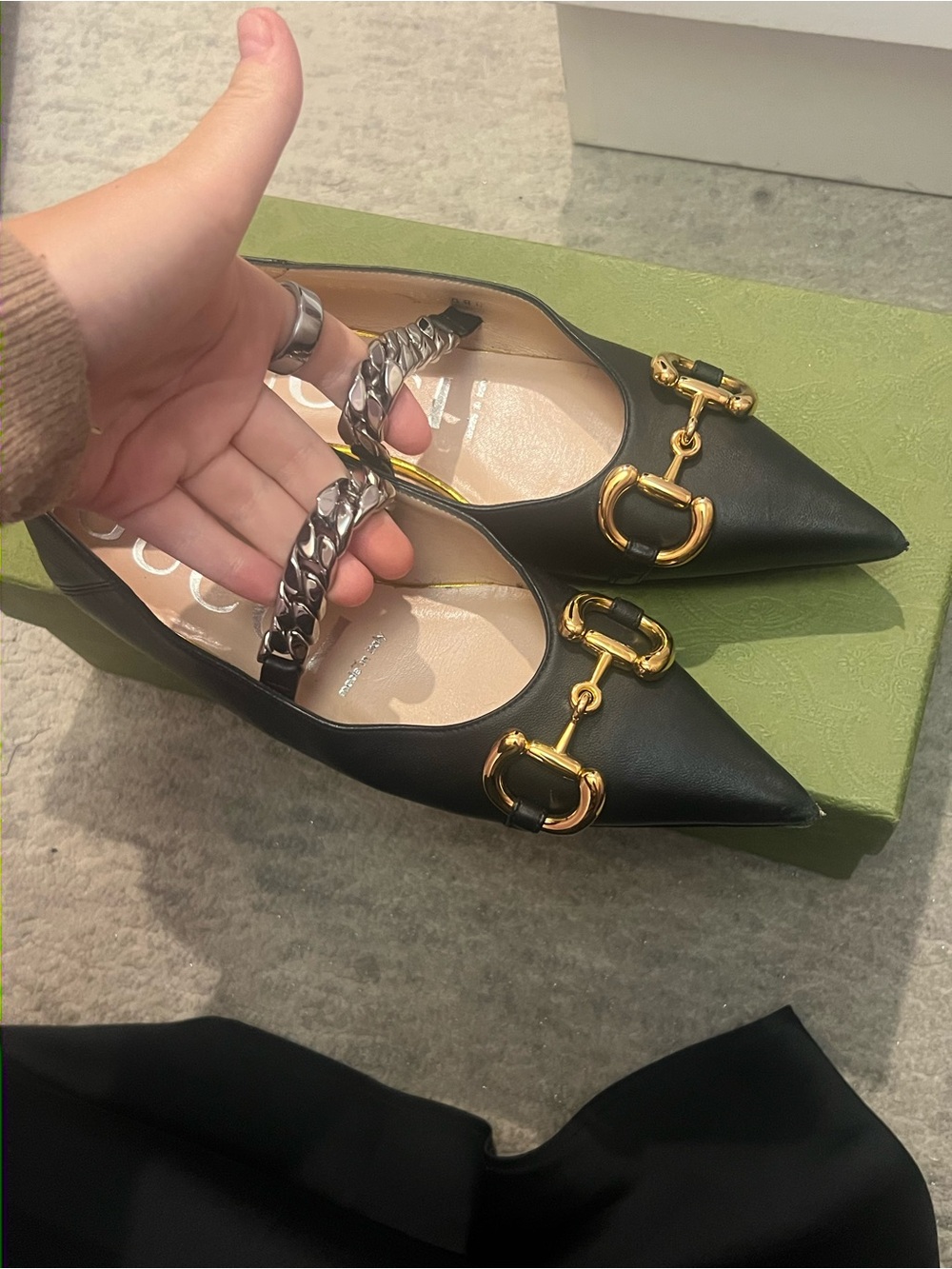 GUCCI Deva Ballerina Flats - Picture 2 of 6
